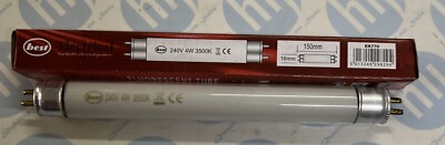 Gute Qualität/Langlebigkeit 4W 150mm T5 Leuchtstoffröhre (2er Pack) - Weiß