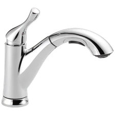 Delta Grant Pullout Kitchen Faucet Chrome-Certified Refurbished