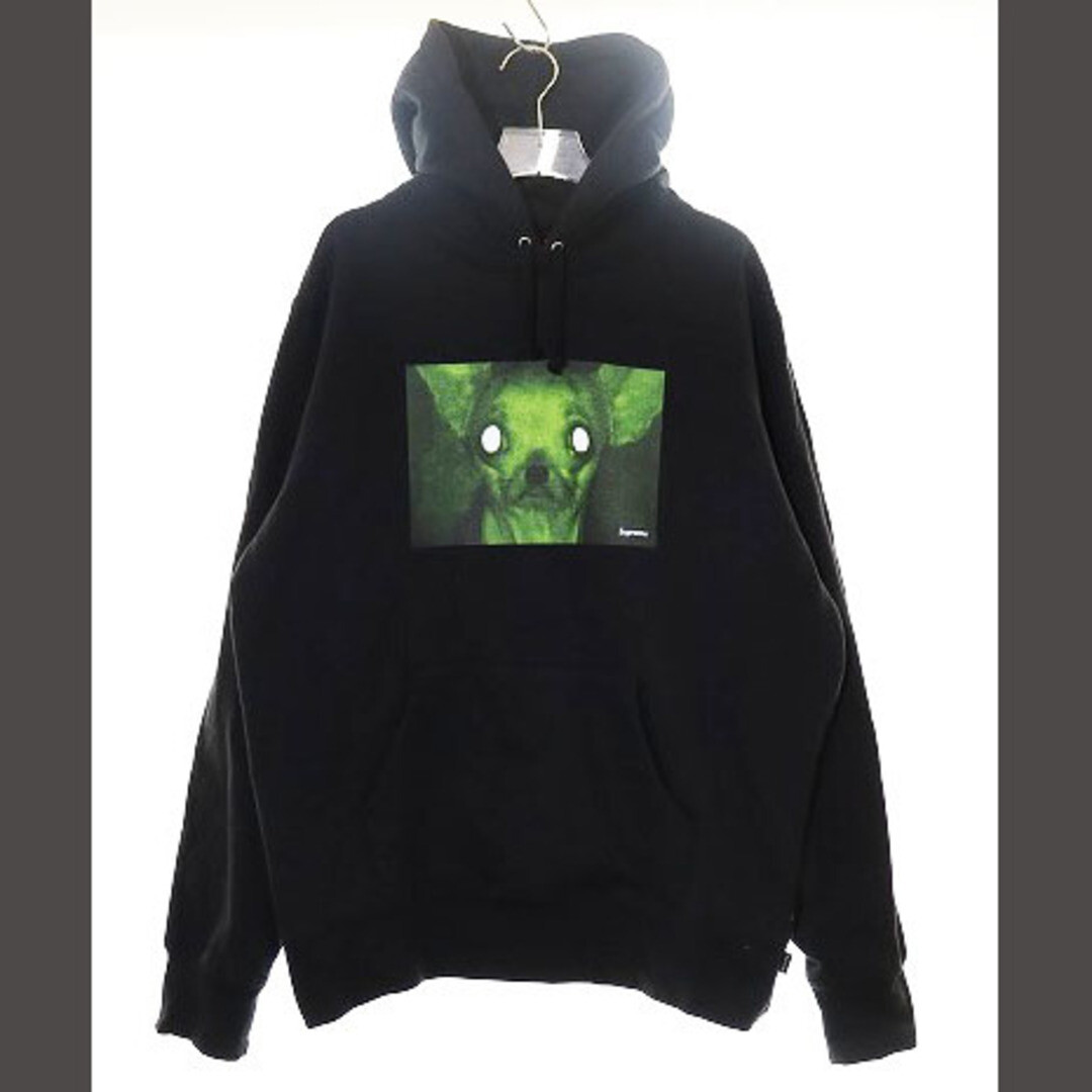 Supreme × CHRIS CUNNINGHAM 18AW CHIHUAHUA HOODED SWEATHER M BLACK  