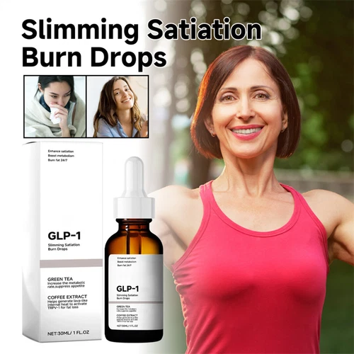 1-3PCS GLP-1 Weight Loss Fat Burner Drops Diet Supplement Slimming Drops 30ml - Picture 5 of 15