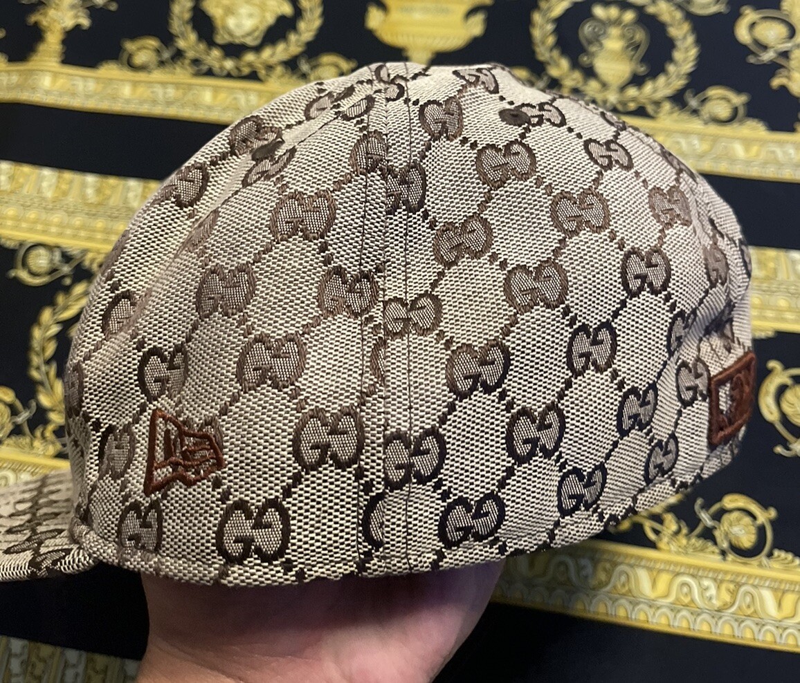 GUCCI LA ロサンゼルスドジャース　キャップ RARE NEW ERA GUCCI MONOGRAM LA DODGERS HAT CAP LIMITED