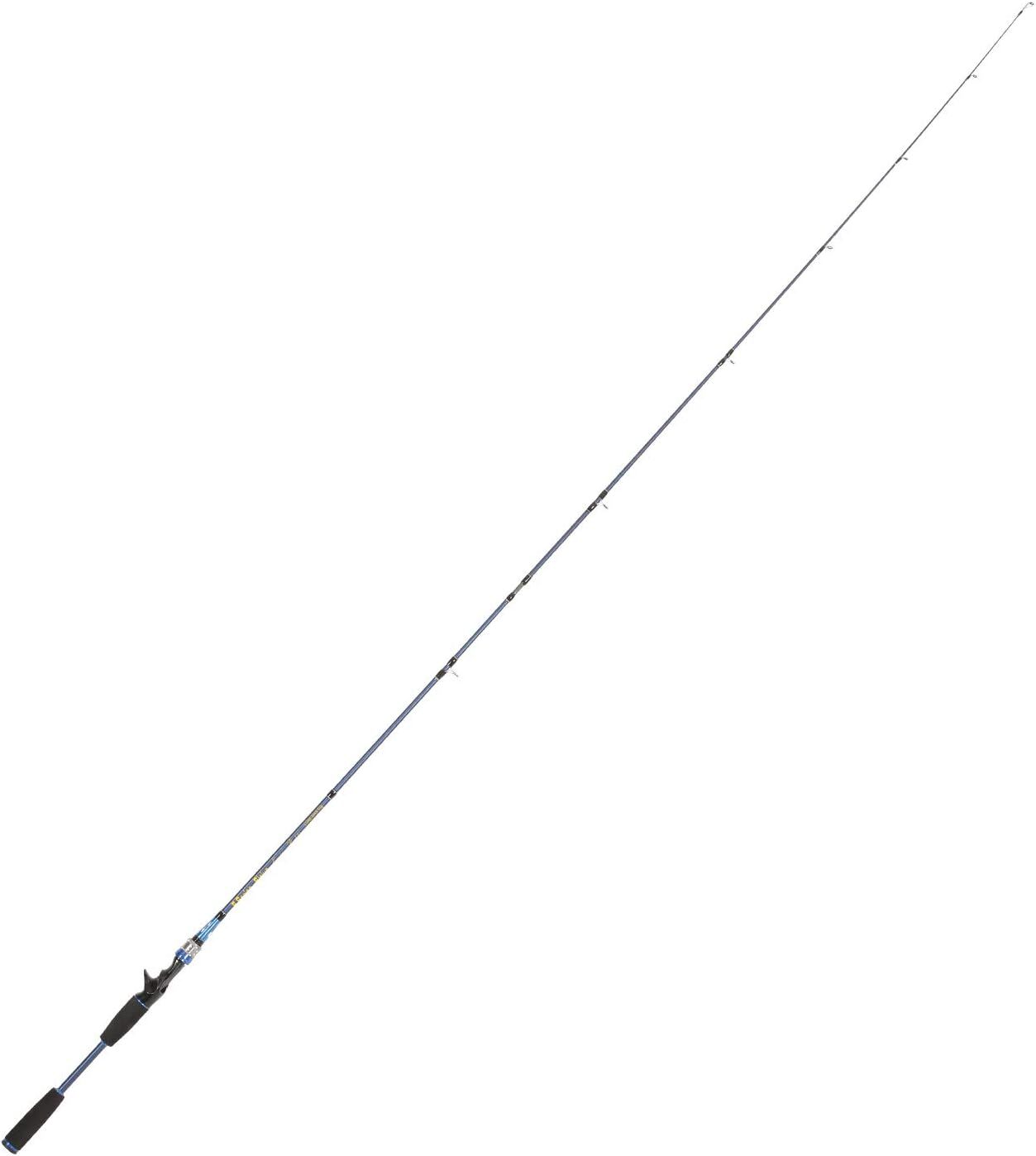 7 Feet Medium Heavy Graphite Baitcasting Fishing Rod 2 Piece Portable Design