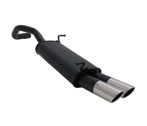 Ligne D'échappement Complète Pour SEAT INCA 1.4 1.6 1.9 D - Inclut 2 Silencieux, Kit De Montage, Acier Aluminié