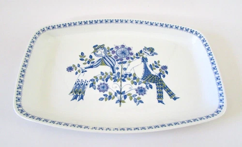 Vintage 1970's Norway Figgjo Flint Turi-Design LOTTE Platter 13 1/2"