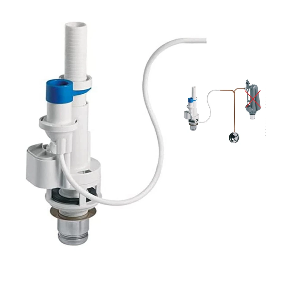 Set Ricambi Per Cassetta WC – Valvola Di Riempimento, Guarnizioni, Membrana A Galleggiante E Diaframma, Compatibile Con Cassette Standard