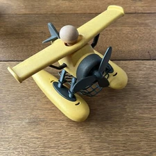 Green Toy Sprig Toys Soarin Sea Plane With Figure Eco Friendly