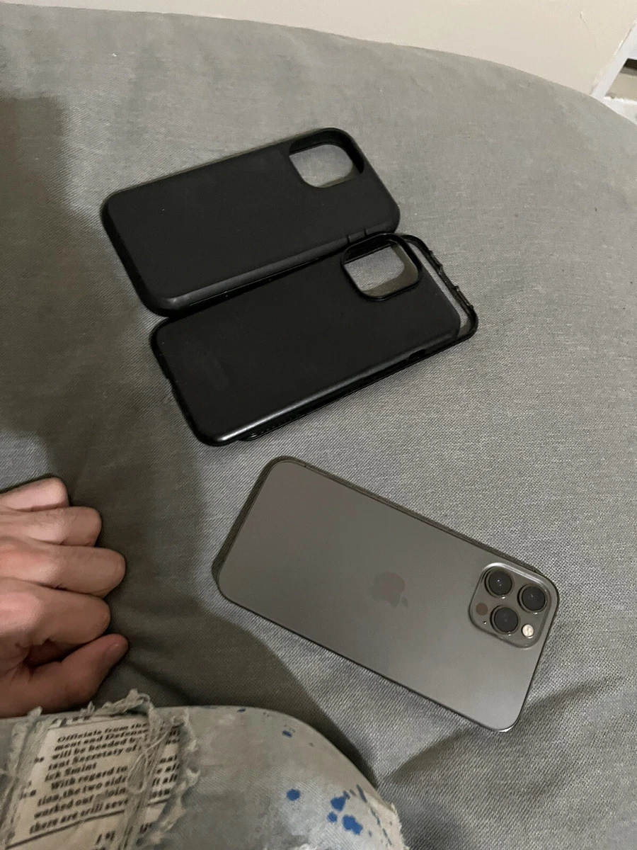 Apple iPhone 12 Pro Max - 256GB - Silver (Unlocked) With FREE case