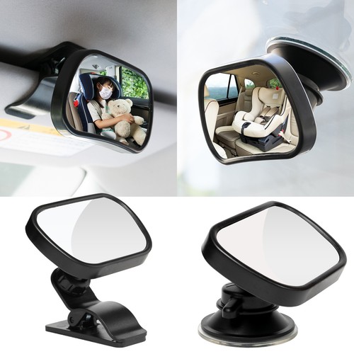 2-in-1 Suction Clip Forward Facing Child Car Seat Baby View Safety Mirror Ward - Picture 4 of 9