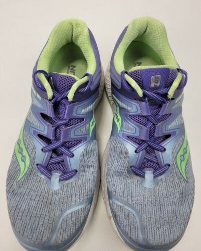 Saucony Guide ISO Series Womens Everun Purple Lace Up Running Shoes Size 10 Wide - Picture 4 of 12