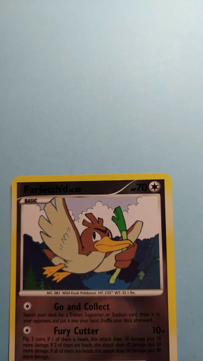 Farfetch'd - 38/100 - Uncommon - Reverse Holo - Pokemon Singles