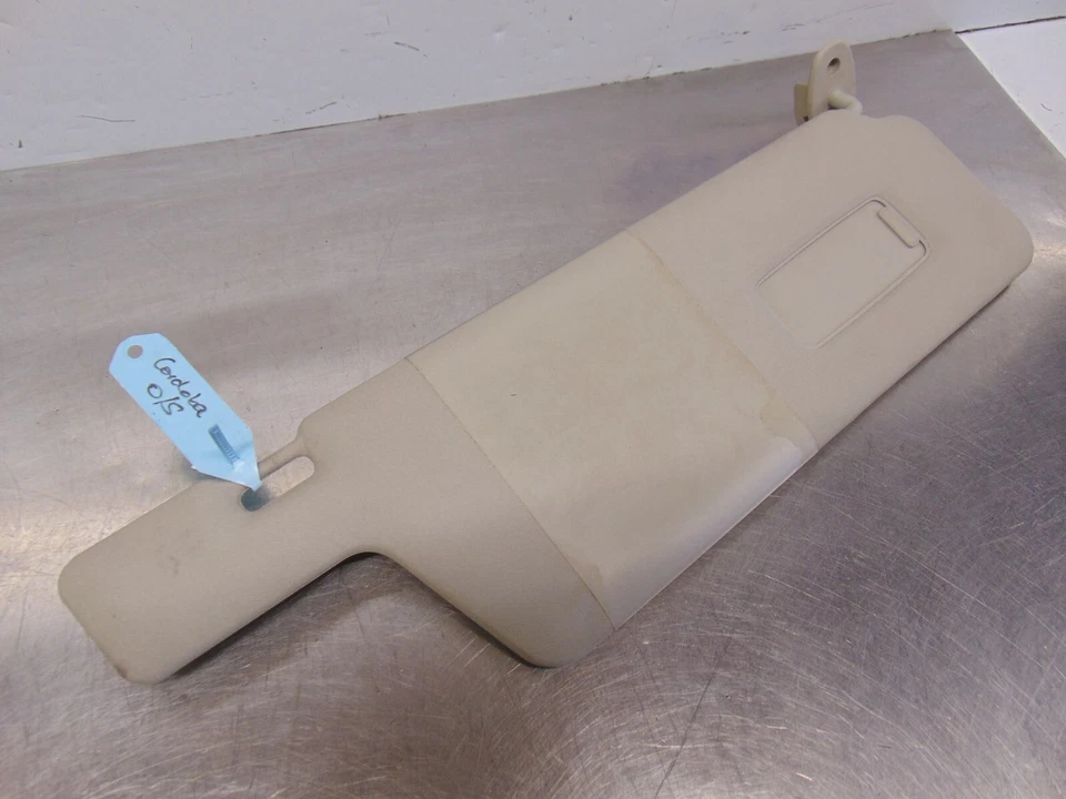 Seat Ibiza Sun Visor Cordoba 6K 92-99 Drivers right Light grey Mirrors Brackets — 第 2/4 张图片