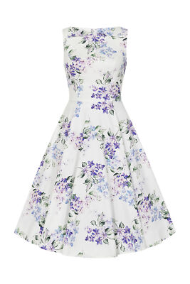 Hearts & Roses London Swing Kleid Tasha Floral Vintage Blumen Retro 50er