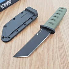 Cold Steel Kyoto I Fixed Knife 3.38" 8Cr13MoV Steel Tanto Blade Kray-Ex Handle