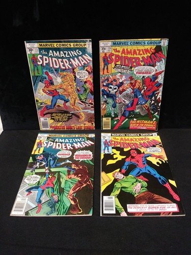 Amazing Spider-Man #173-180 LOT (Punisher/Hitman/Green Goblin) Marvel 1977