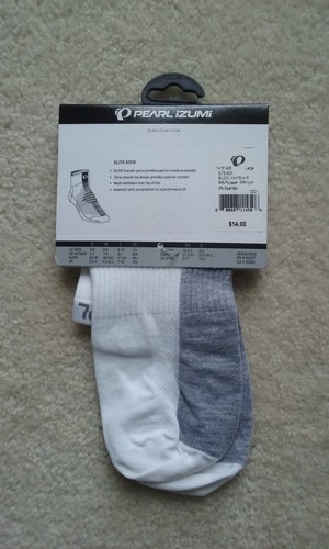 Pearl Izumi Elite Socks Men's Size L Large (EU 41-44) - Picture 2 of 3