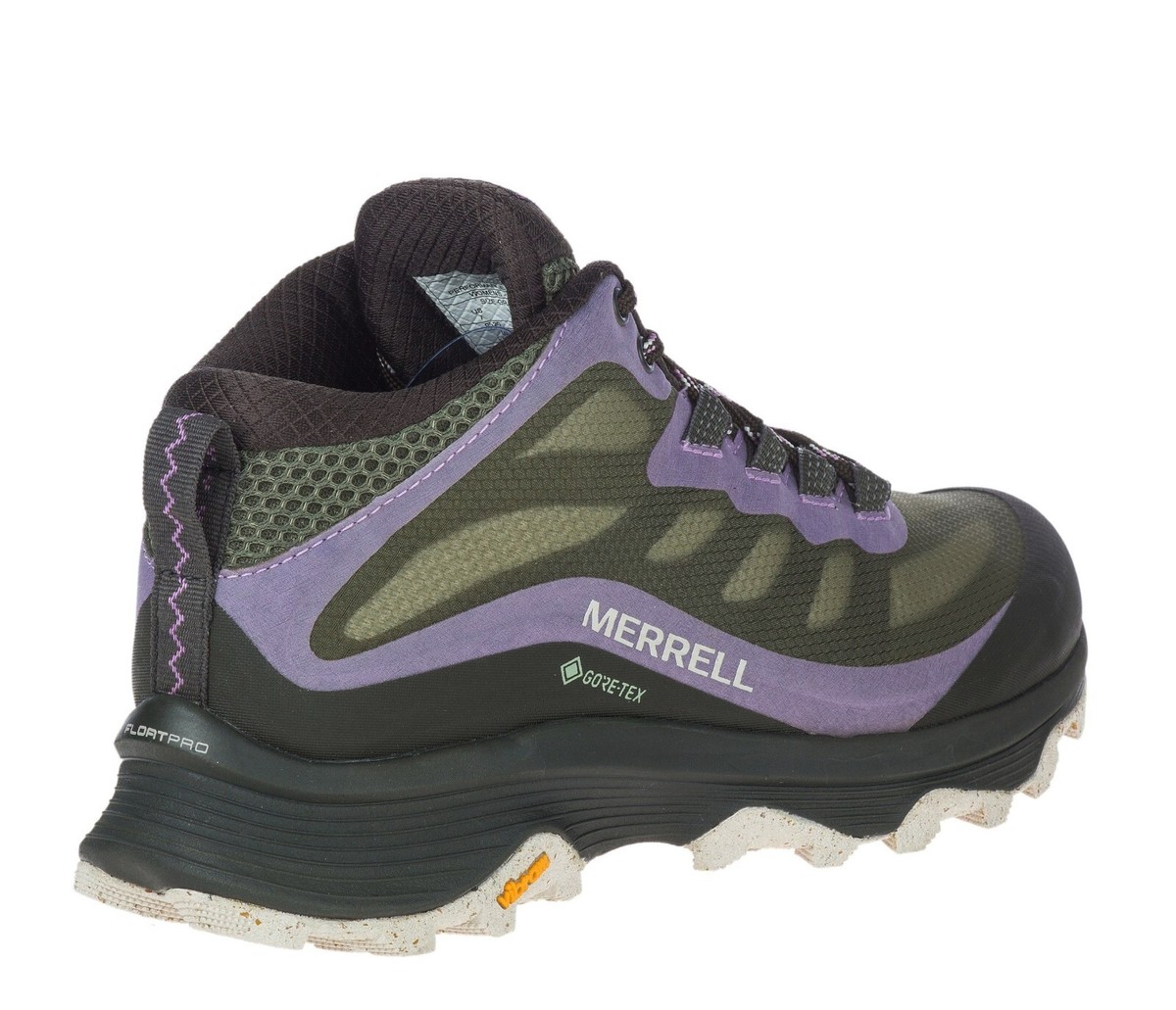 Merrell Moab Speed Mid GORE-TEX Hiking Women Boots Shoes, Lichen