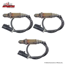 Set of 3 Bosch Oxygen O2 Sensor for 1994-2004 Mazda B4000 Pickup V6 4.0L