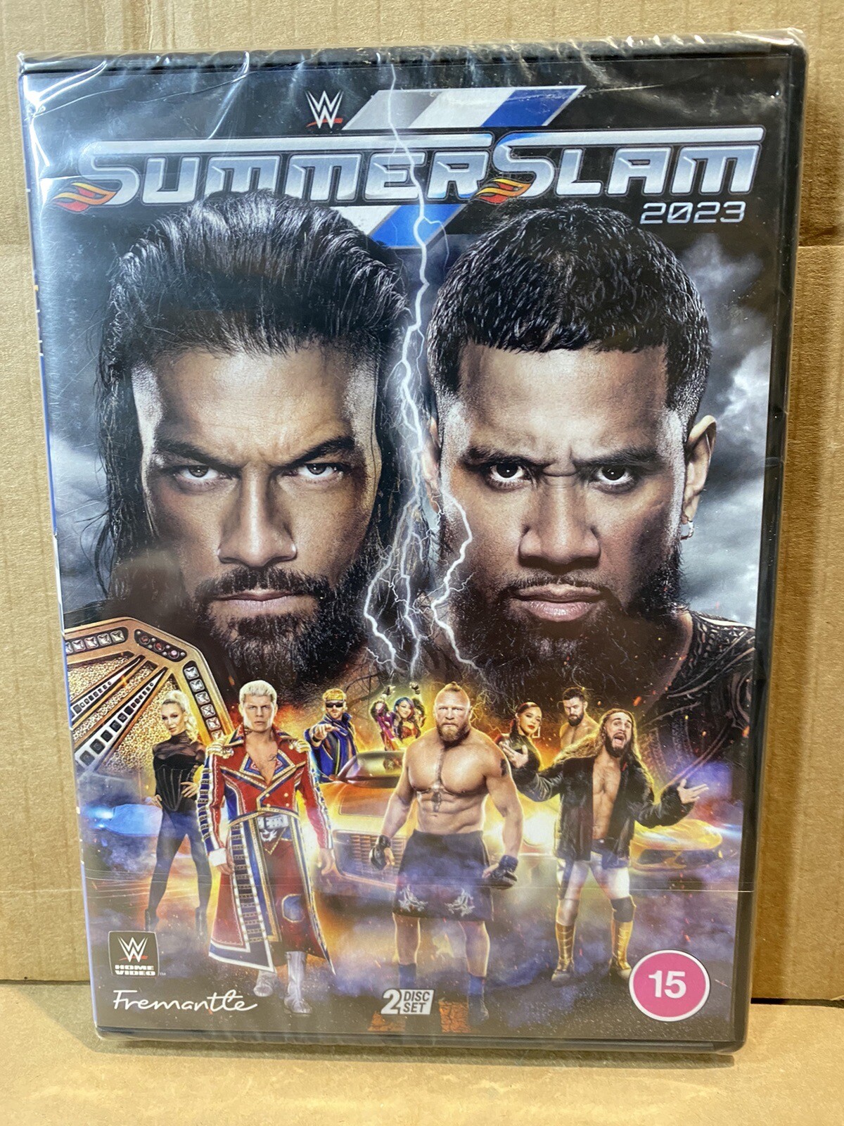 WWE: Summerslam 2023 (DVD) New Sealed