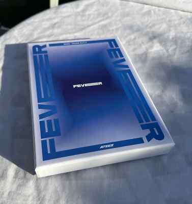 Ateez - Zero Fever Part 3 (Z Vers) Blue ALL Inclusions Photocards Included