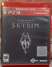 The Elder Scrolls V: Skyrim Greatest Hits - Playstation 3 PS3 Cleaned & Tested