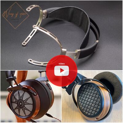 Metal Headband Part Ear Pads Hooks For SENDY AUDIO AIVA Peacock Apollo Headphone