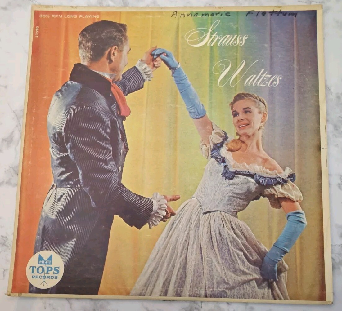 Viennese Symphonic Orchestra: Strauss Waltzes. 1959 Vinyl LP