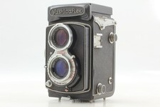 [Exc+5] Yashicaflex Model C TLR Film Camera Yashikor 80mm f3.5 From JAPAN