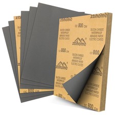 80-2000 Grit Sandpaper Assortment 5-100 Sheets Waterproof Wet Dry Sanding Paper