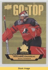 2023 Upper Deck Team Canada Juniors Go to the Top Benjamin Gaudreau READ 18nr