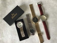Job Lot 4 Mens Watches - MVMT, TIMEX, Eric Chevillard
