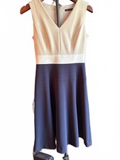 Tommy Hilfiger Navy and Tan Dress 2