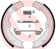 BREMBO Bremsbackensatz Feststellbremse S 50 518 für MERCEDES KLASSE W220 V220