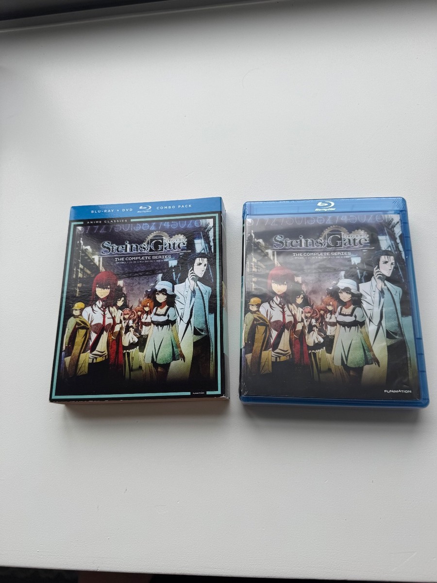 SteinsGate: The Complete Series (Blu-ray/DVD, 2014, 8-Disc Set