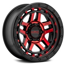 17x9 Kmc Km540 Recon 5x55x127 -12 Gloss Black Red Wheels Rims Set4 78.1 17x9 Kmc Km540 Recon 5x55x127 -12 Gloss Black Red Wheels Rims Set4 78.1