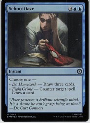 School Daze #42 Foil Marvel's Spider-Man MTG