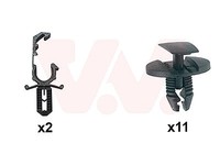 VAN Wezel Montagesatz, Motorhaube Vorne U.A. FüR CitroËN, Ds, Opel, Peugeot