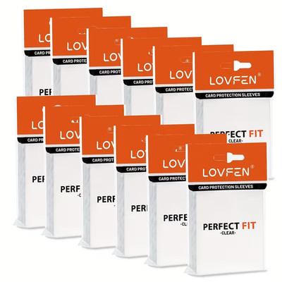 LOVFEN Perfect Fit Sleeves 100 Hüllen Standard Size Inner Sleeves TCG OVP