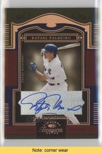 2005 Donruss Timeless Treasures Bronze 8/25 Rafael Palmeiro #61 Auto READ 0o9