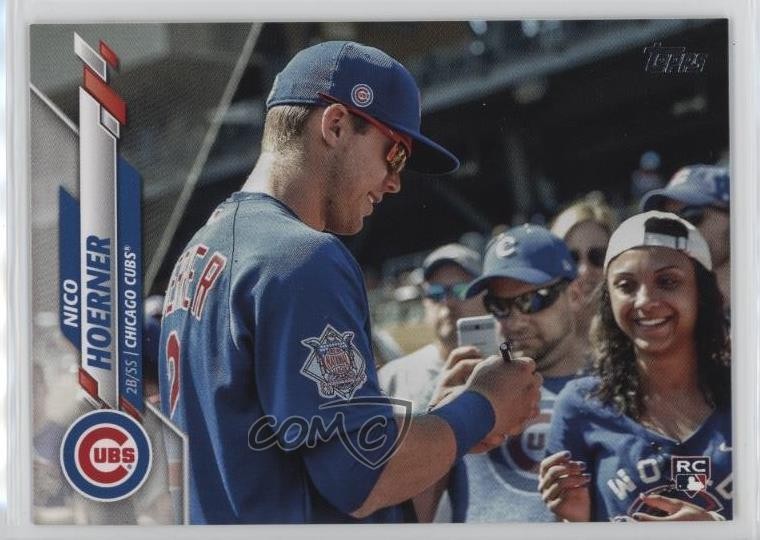 2020 Topps Update SP Photo Variation Nico Hoerner #U-251 Rookie RC sq1