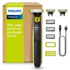 Philips OneBlade Hybrid 360 Blade Technology Electric Shaver for Face & Body,...