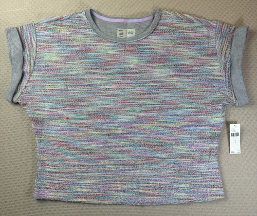 Anthropologie Saturday Sunday Aphra Space Dyed Knit Crop Top Sz. Medium. New!!!