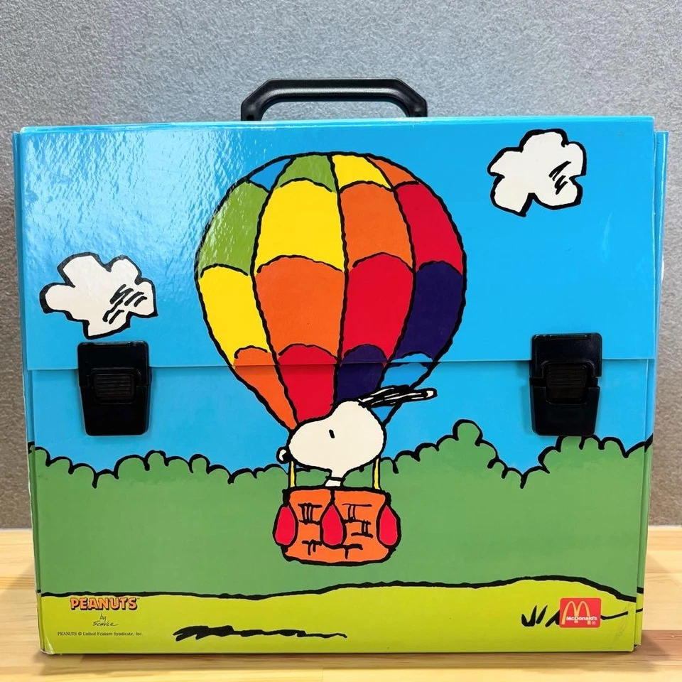 Snoopy Rare Mcdonald'S World Tour 2 Figure Set Limited Edition Used - Image 1 of 4