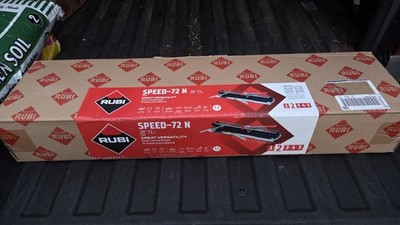 Rubi Speed 72 N 28 in. Tile Cutter w/ Tungsten Carbide Blade & Replacement Blade