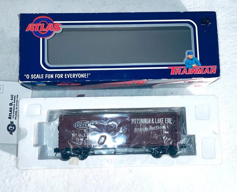 40' Sliding Door Box Car: Pittsburgh & Lake Erie #5425 (Atlas #0503-1, O Gauge) - Image 2 of 4