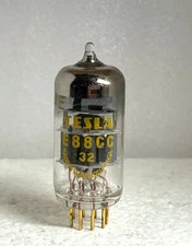 1 NOS tube  E88CC 6922  Tesla CZ