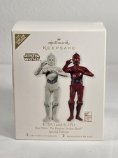 Hallmark Ornament Star Wars ESB K-3PO & R-3PO - 96 of 1000 SDCC 2010 NEW