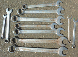 Lot of KAMASA Imperial Combination Spanners Various Sizes 7/8 5/85/16 13/16 etc