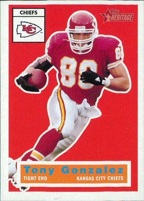 2001 Topps Heritage - Tony Gonzalez #52