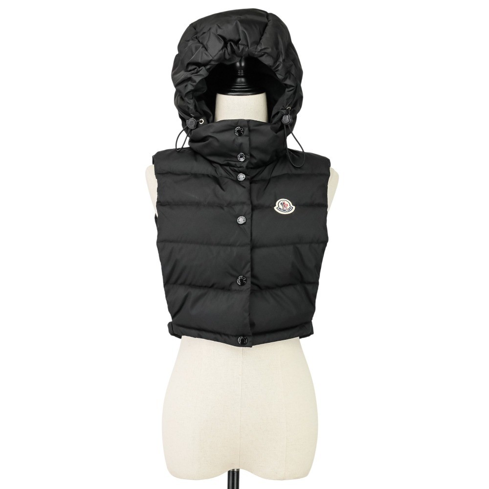 MONCLER / DORADE GILETダウンベスト 0 ブラック MONCLER Moncler BIB Down Vest G20933G00022 Size UNI Black Women