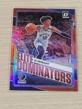 2020/21 Donruss Optic B/ball Elite Dominator Red Prizm Card 21 Ja Morant #62/99